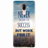 Husa silicon pentru Nokia 7 Plus, Never Dream