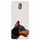 Husa silicon pentru Nokia 3.1, Doberman