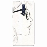 Husa silicon pentru Nokia 8, Girl Face