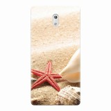 Husa silicon pentru Nokia 3, Beach Shells And Starfish