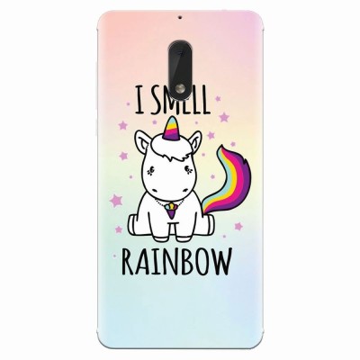 Husa silicon pentru Nokia 6, I Smell Rainbow foto