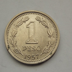 1 PESO 1957 ARGENTINA