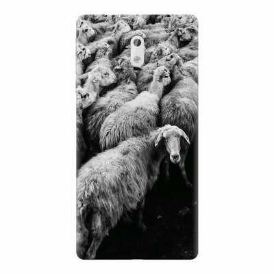 Husa silicon pentru Nokia 3, Sheep foto
