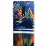 Husa silicon pentru Nokia 5, Lake Minnewaska Autumn