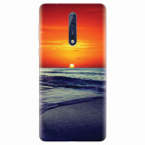 Husa silicon pentru Nokia 8, Ocean Sunset