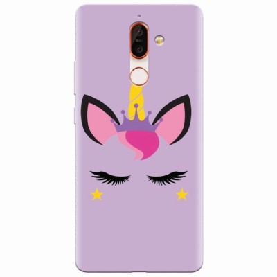 Husa silicon pentru Nokia 7 Plus, Unicorn Shine foto