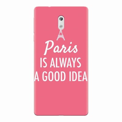 Husa silicon pentru Nokia 3, Paris Is Always A Good Idea foto