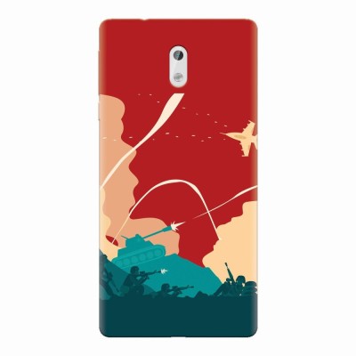 Husa silicon pentru Nokia 3, War foto