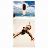Husa silicon pentru Nokia 7 Plus, Beach Lounging