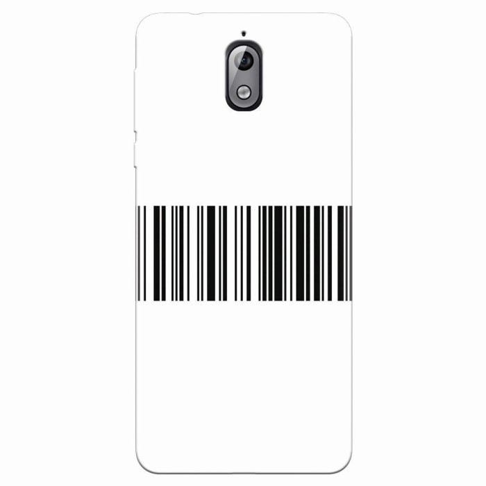 Husa silicon pentru Nokia 3.1, Bar Code
