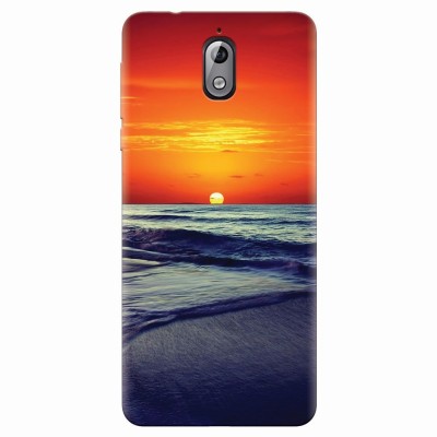 Husa silicon pentru Nokia 3.1, Ocean Sunset foto