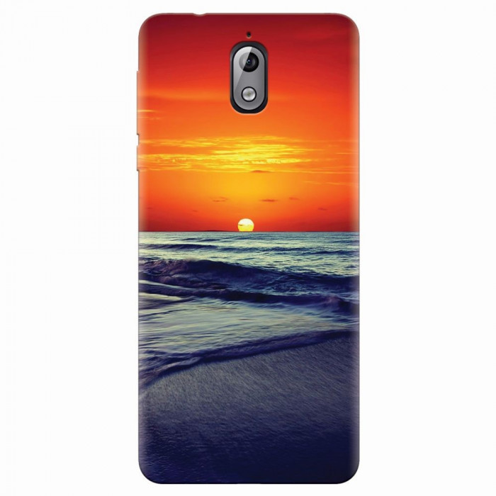 Husa silicon pentru Nokia 3.1, Ocean Sunset