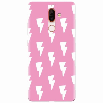 Husa silicon pentru Nokia 7 Plus, Electric Pink foto