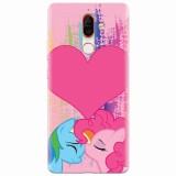 Husa silicon pentru Nokia 7 Plus, Pinkie Kiss