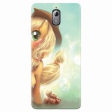 Husa silicon pentru Nokia 3.1, Applejack Pony Cute K