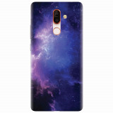 Husa silicon pentru Nokia 7 Plus, Purple Space Nebula