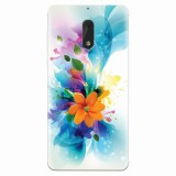 Husa silicon pentru Nokia 6, Flower 011