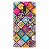 Husa silicon pentru Nokia 6, Mandala Pattern