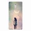 Husa silicon pentru Nokia 3, Alone Woman Cgi Hd K