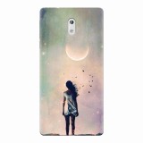 Husa silicon pentru Nokia 3, Alone Woman Cgi Hd K