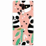 Husa silicon pentru Nokia 7 Plus, Baby Panda 001
