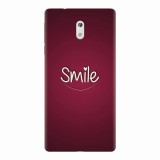 Husa silicon pentru Nokia 3, Smile Love