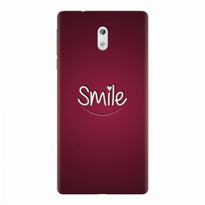 Husa silicon pentru Nokia 3, Smile Love