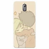 Husa silicon pentru Nokia 3.1, Couple Hug