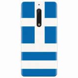 Husa silicon pentru Nokia 5, Greece Flag
