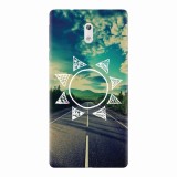 Husa silicon pentru Nokia 3, Sun On The Road