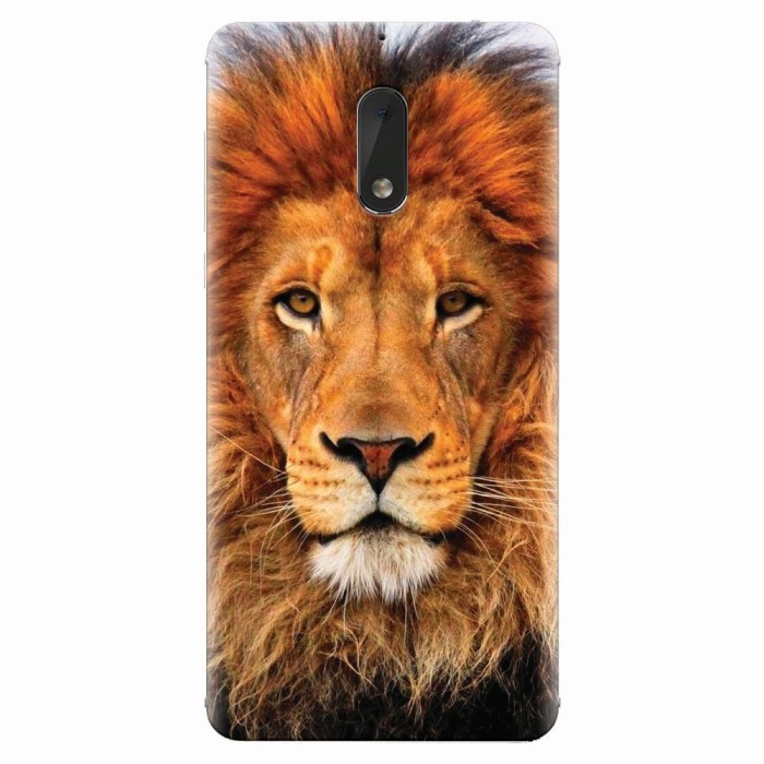 Husa silicon pentru Nokia 6, Colorful Lion4