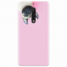 Husa silicon pentru Nokia 5, Dog And Pink
