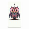 Husa silicon pentru Nokia 3, Colorful Owl Illustration