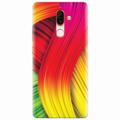 Husa silicon pentru Nokia 7 Plus, Colorful Abstract foto