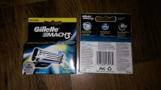 Gillette Mach 3 (set 8 rez) rezerve foto