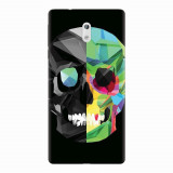 Husa silicon pentru Nokia 3, Colorful Skull