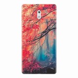 Husa silicon pentru Nokia 3, Morning Fog Inest Nature