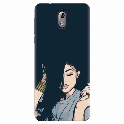 Husa silicon pentru Nokia 3.1, Simple Girl foto