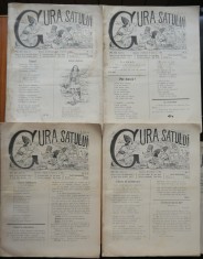 Revista Gura satului, nr. 1 - 13, 1903, 8 reviste din care 5 numere duble