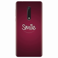 Husa silicon pentru Nokia 5, Smile Love foto