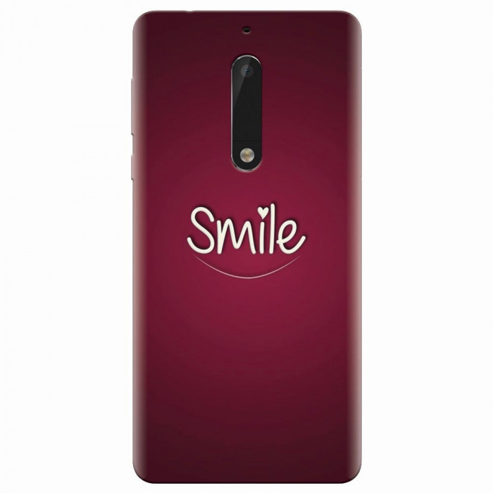Husa silicon pentru Nokia 5, Smile Love