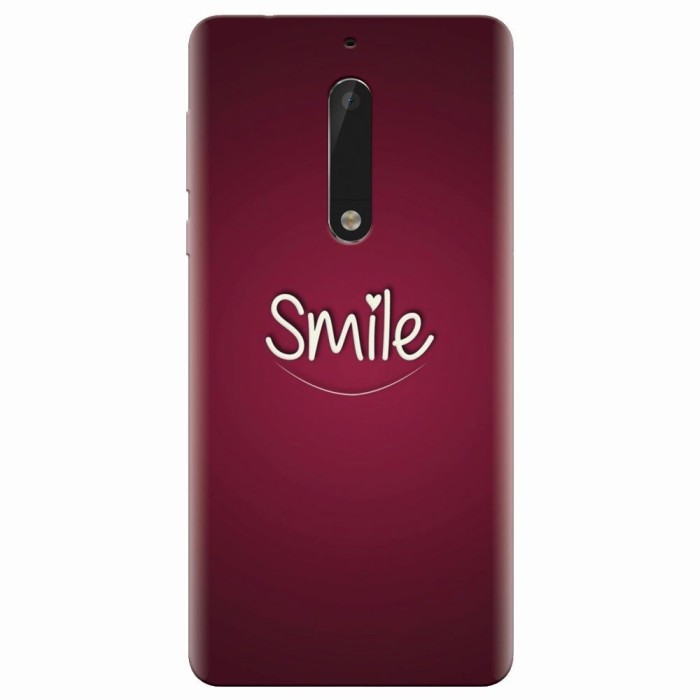 Husa silicon pentru Nokia 5, Smile Love