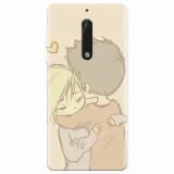 Husa silicon pentru Nokia 5, Couple Hug