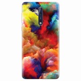 Husa silicon pentru Nokia 8, Oil Painting Colorful Strokes