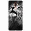 Husa silicon pentru Nokia 7 Plus, Majestic Lion Portrait