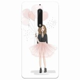 Husa silicon pentru Nokia 5, Happy Aniversary