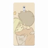 Husa silicon pentru Nokia 3, Couple Hug