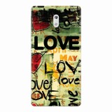 Husa silicon pentru Nokia 3, Love Artwork