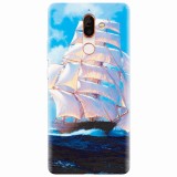 Husa silicon pentru Nokia 7 Plus, Attractive Art Of Ships