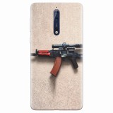 Husa silicon pentru Nokia 8, AK Kalashnikov Gun Of Military